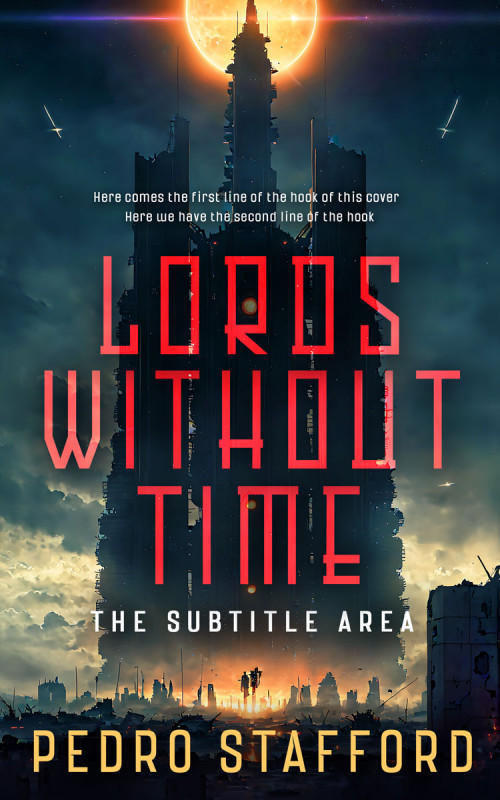 Pre Made Book Cover Mirage