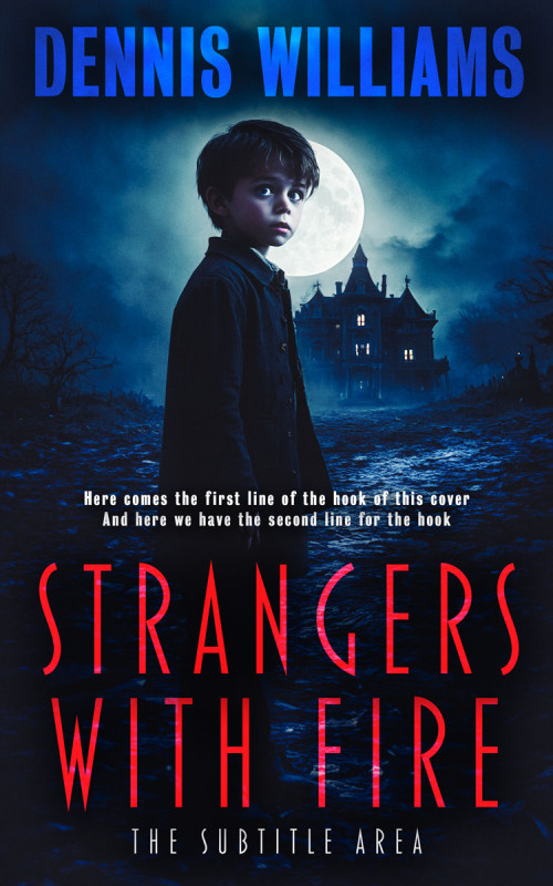 Pre Made Book Cover Firefly