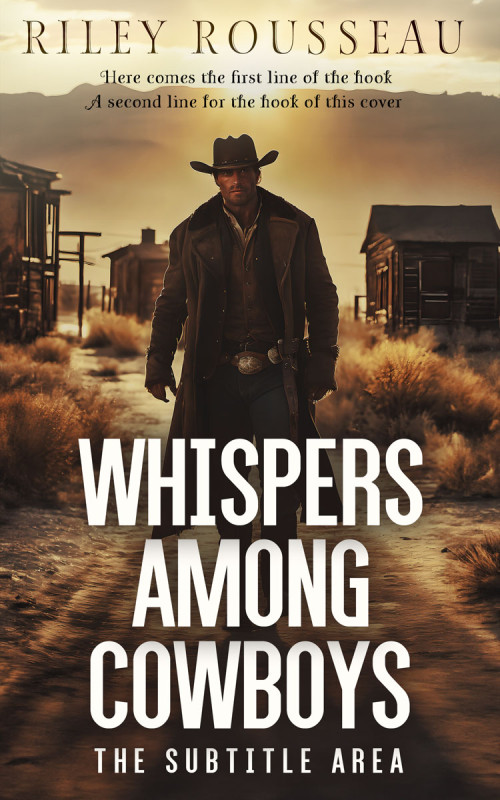 Pre Made Book Cover English Walnut