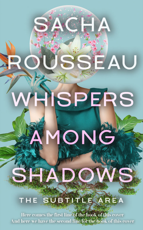 Pre Made Book Cover Cascade