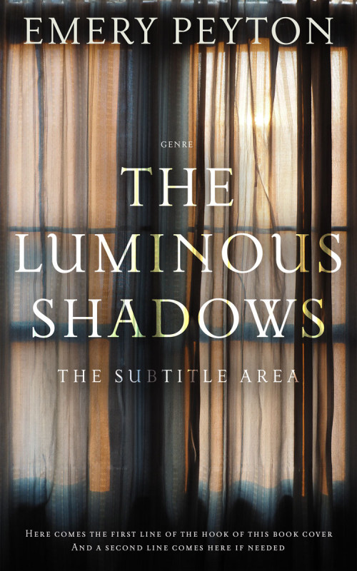 Pre Made Book Cover Vanilla