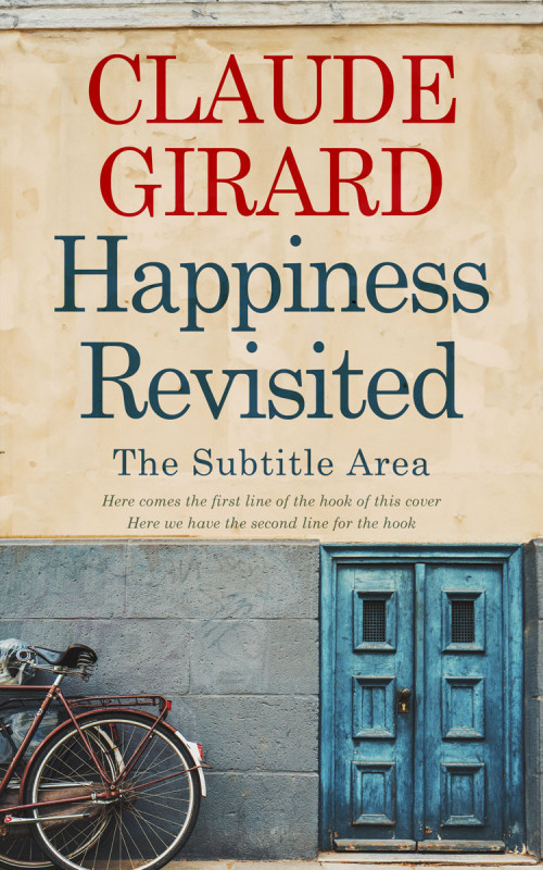 Pre Made Book Cover Chino