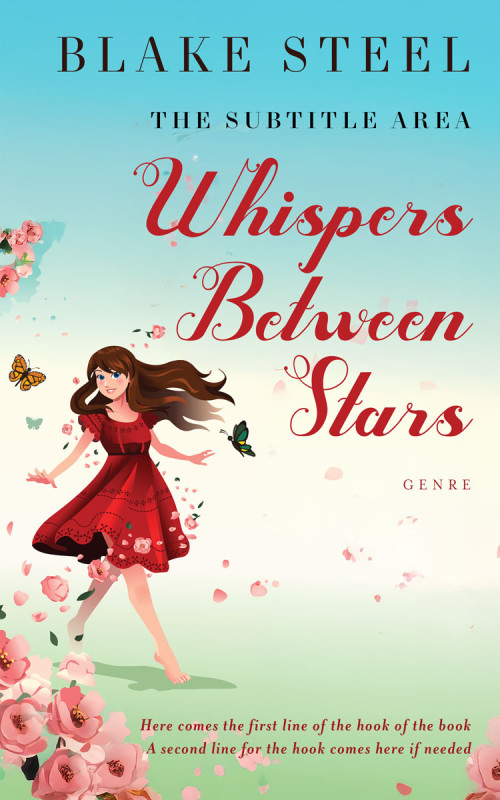 Pre Made Book Cover Periglacial Blue