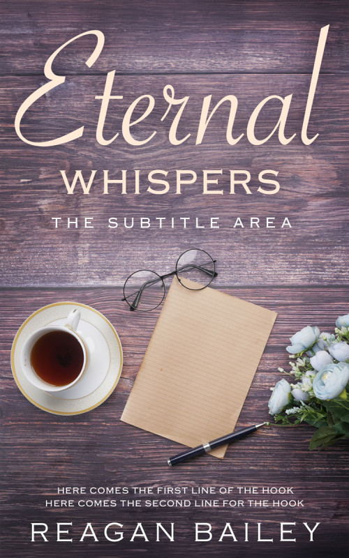 Pre Made Book Cover Old Lavender