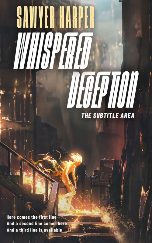 Pre Made Book Cover Dune