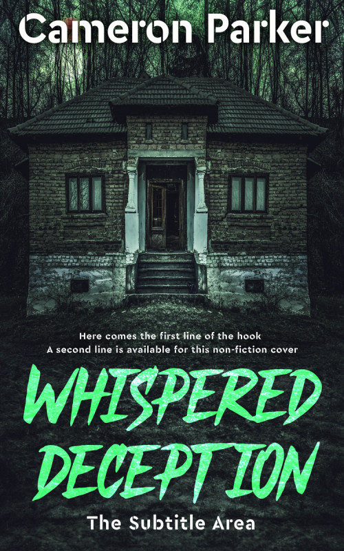 Pre Made Book Cover Outer Space