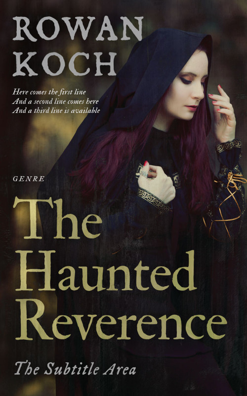 Pre Made Book Cover Cod Gray