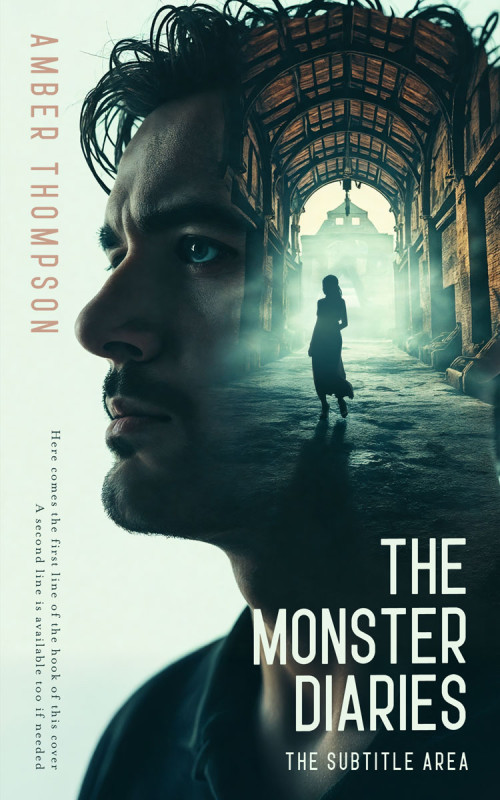 Pre Made Book Cover Timber Green