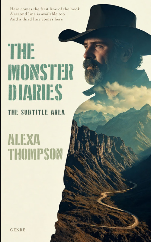 Pre Made Book Cover Mirage