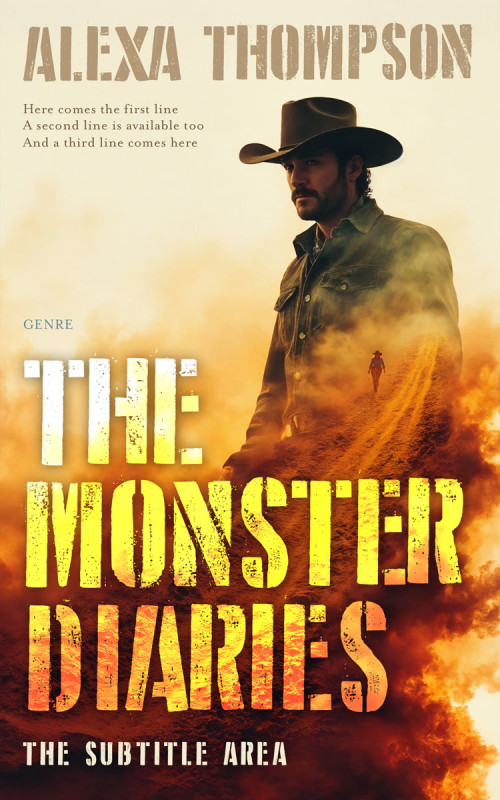 Pre Made Book Cover Cedar