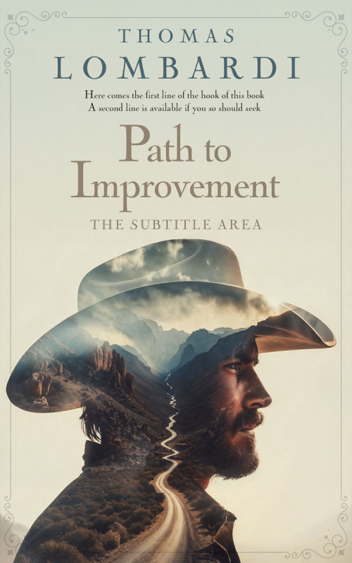 Pre Made Book Cover Moon Mist