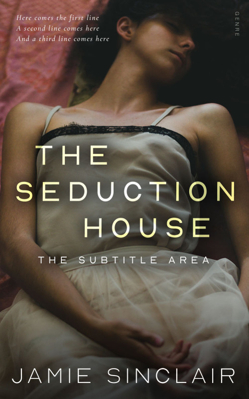 Pre Made Book Cover Taupe