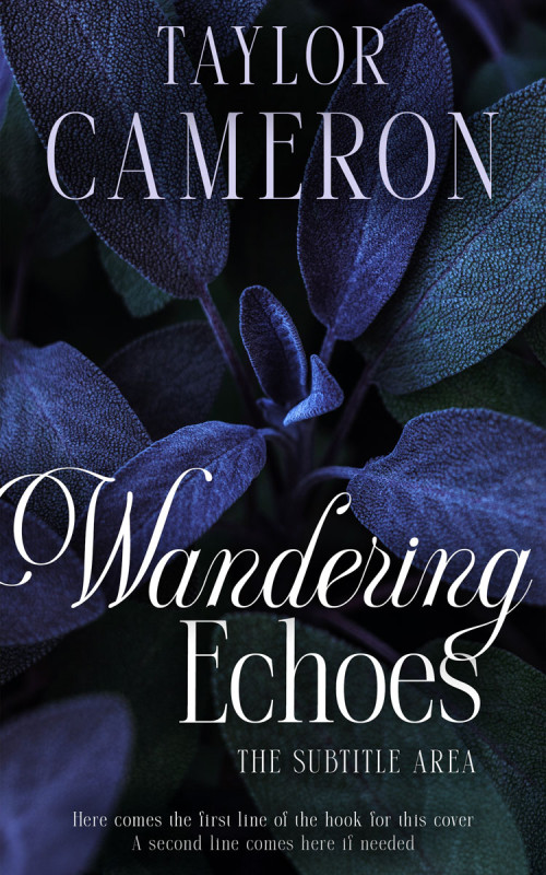 Pre Made Book Cover Mirage