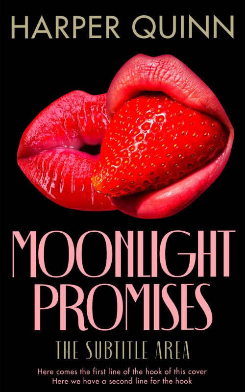 Pre Made Book Cover Alizarin Crimson