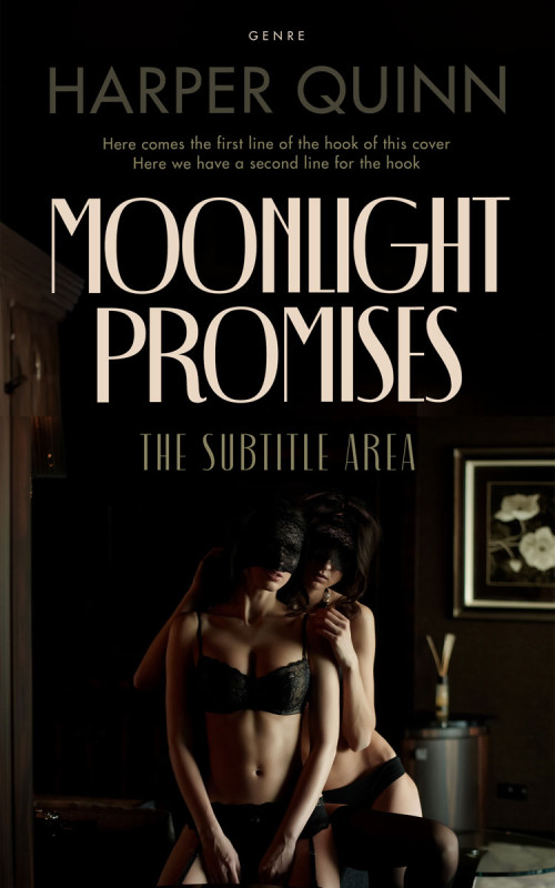 Pre Made Book Cover Night Rider