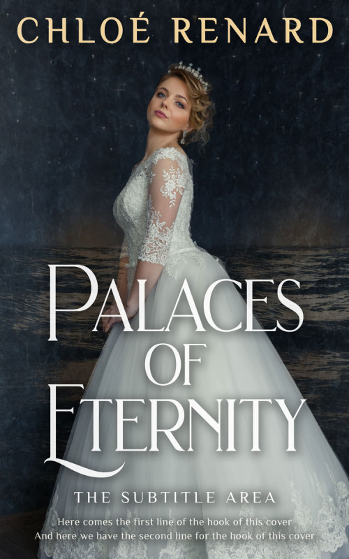 Pre Made Book Cover Gray Nickel