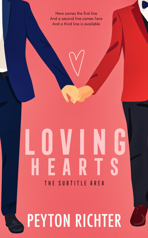 Pre Made Book Cover Burnt Sienna