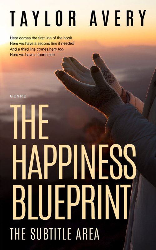 Pre Made Book Cover Cocoa Brown