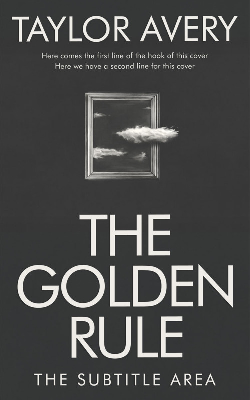 Pre Made Book Cover Lunar Green