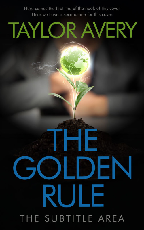 Pre Made Book Cover Cod Gray