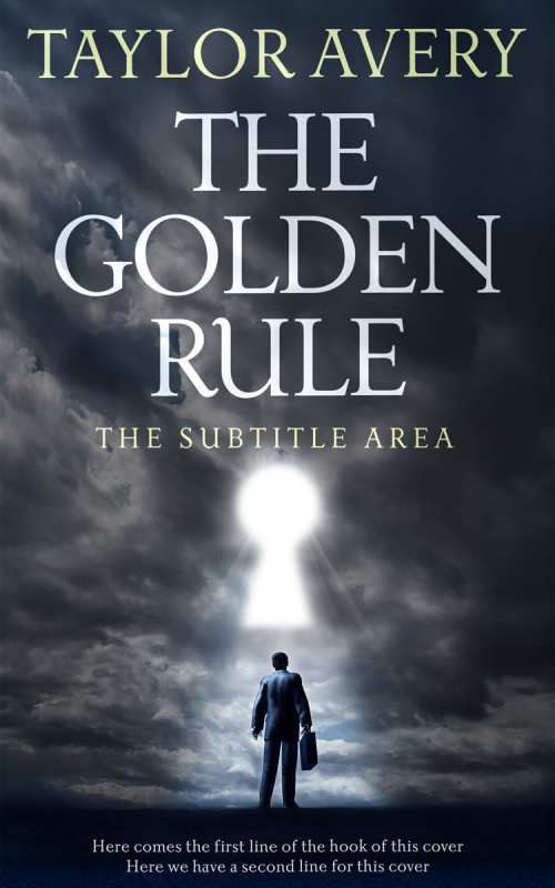 Pre Made Book Cover Outer Space