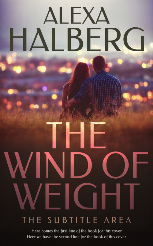 Pre Made Book Cover Cocoa Brown