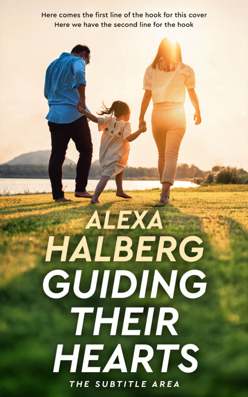 Pre Made Book Cover Albescent White