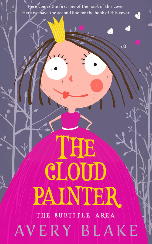 Pre Made Book Cover Cannon Pink