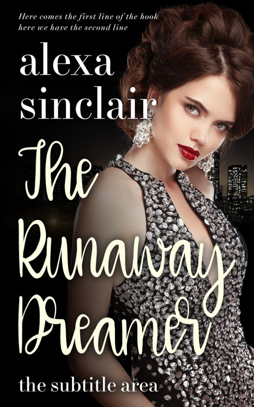 Pre Made Book Cover Soft Amber