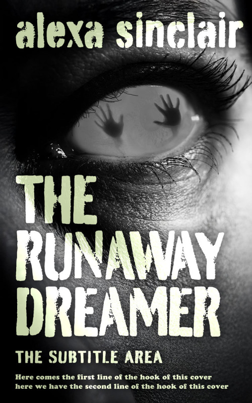 Pre Made Book Cover Moon Mist