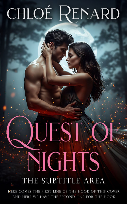 Pre Made Book Cover Thunder