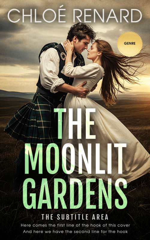 Pre Made Book Cover Akaroa