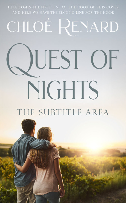 Pre Made Book Cover Pumice