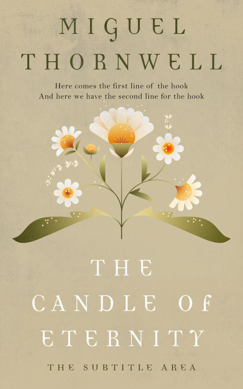 Pre Made Book Cover Rodeo Dust