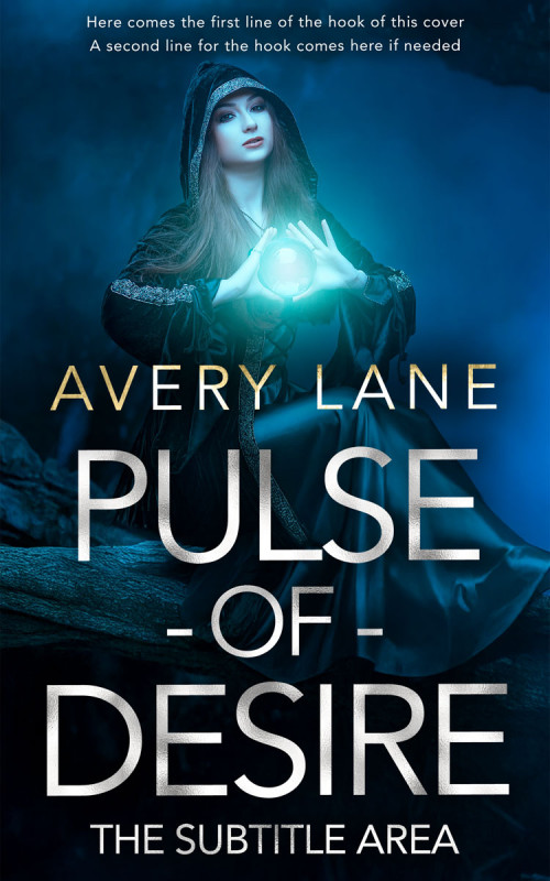 Pre Made Book Cover Black Pearl