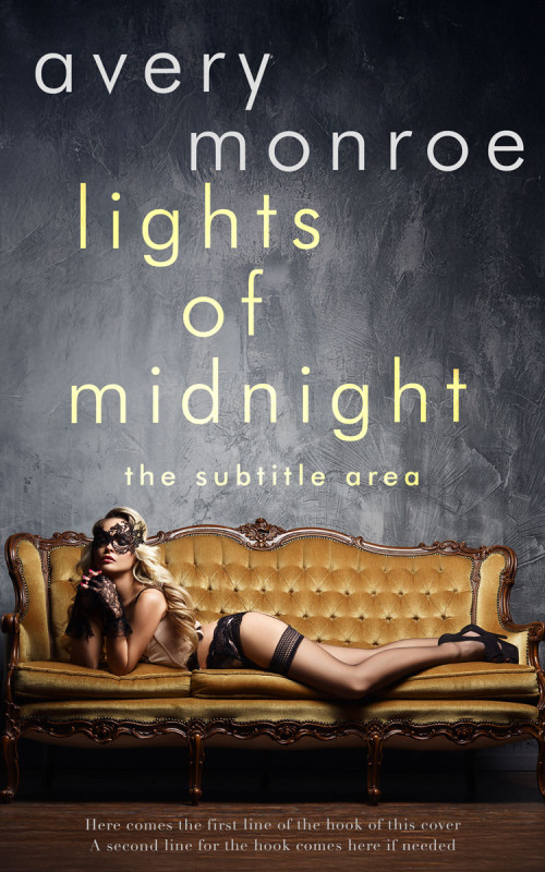 Pre Made Book Cover Thunder