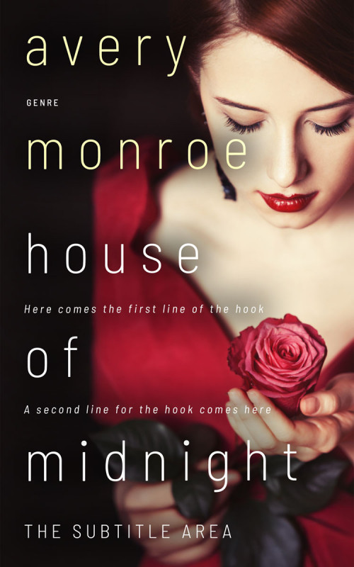 Pre Made Book Cover Cameo