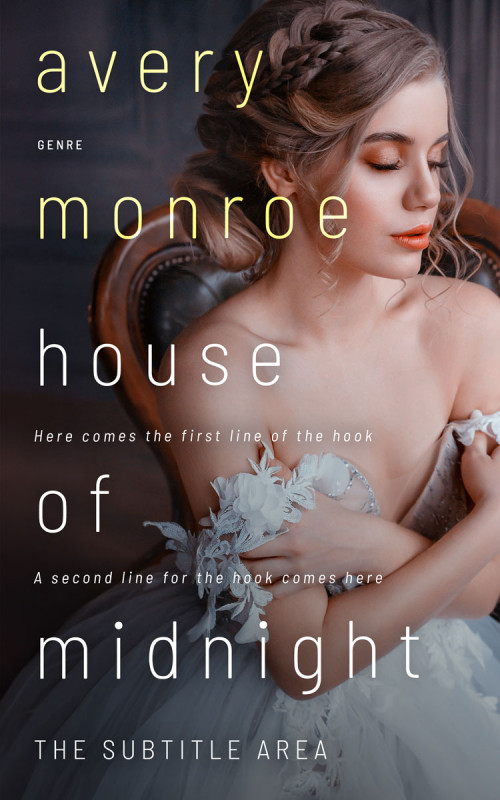 Pre Made Book Cover Thunder