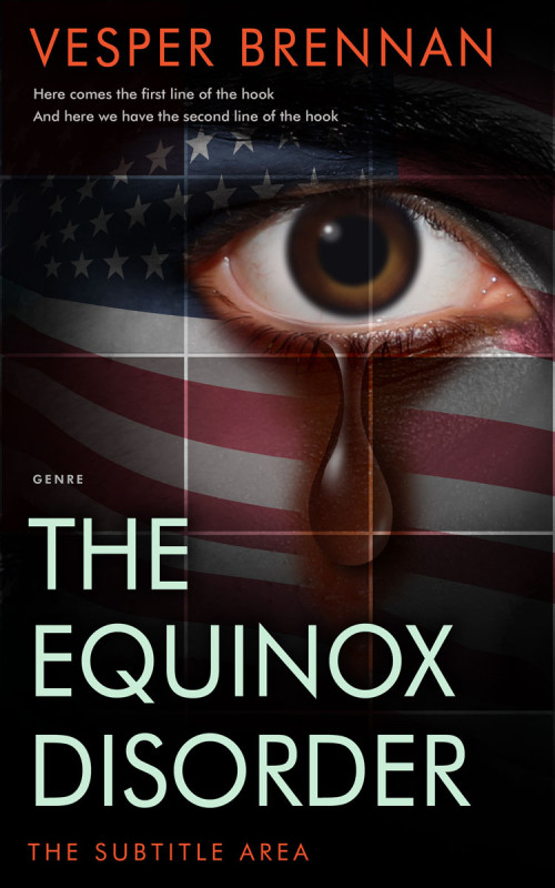 Pre Made Book Cover Cocoa Brown