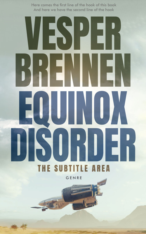 Pre Made Book Cover Tasman