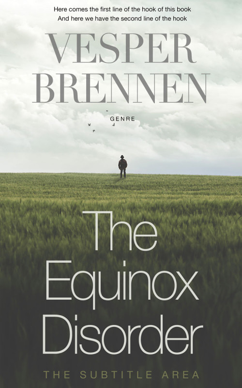 Pre Made Book Cover Gray Nurse