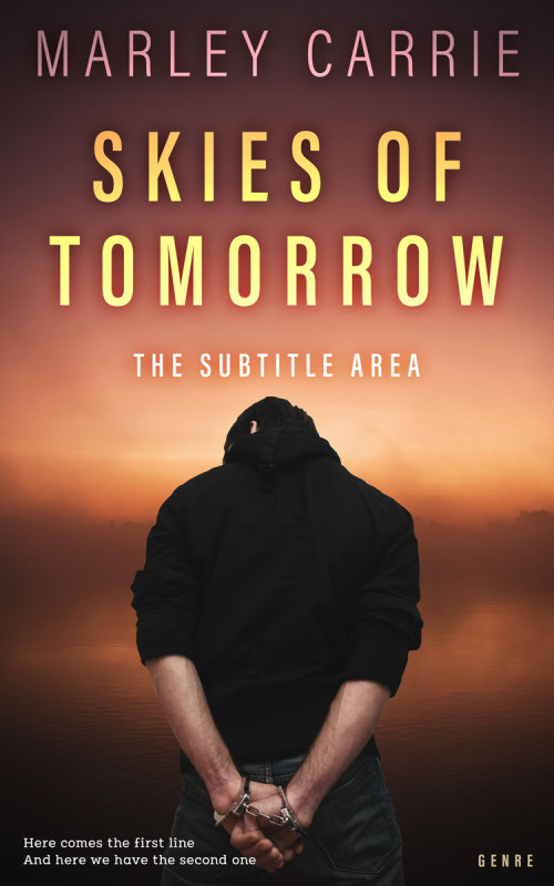 Pre Made Book Cover Cocoa Brown