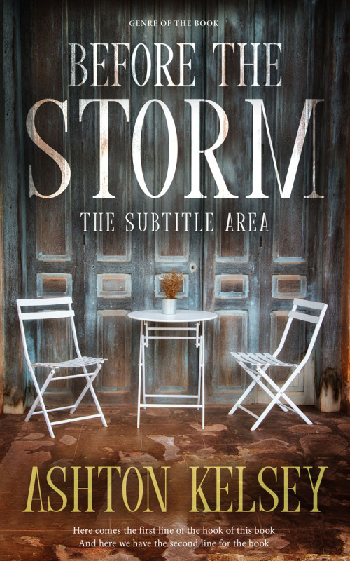 Pre Made Book Cover Armadillo