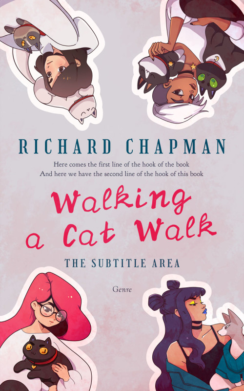 Pre Made Book Cover Lola