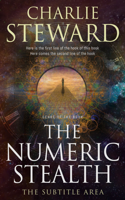 Pre Made Book Cover Cocoa Brown