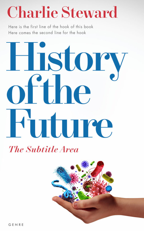 Pre Made Book Cover Bon Jour