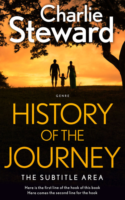 Pre Made Book Cover Asphalt