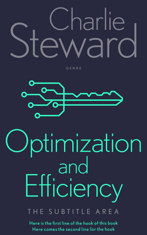 Pre Made Book Cover Ebony Clay