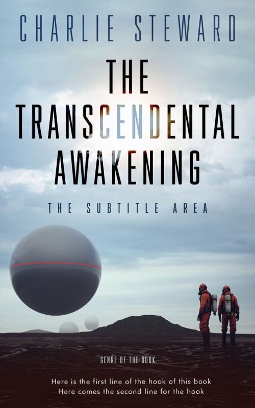 Pre Made Book Cover Heather