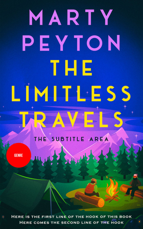 Pre Made Book Cover Hopbush